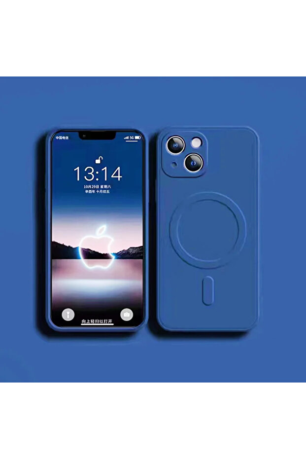 For iPhone 17 Blue For Magsafe Magnetic Wireless Charge Case For iPhone 17 16 14 13 12 11 15 Pro Max