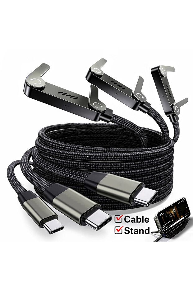Type-C to Type-C 1.5M 3PCS NNBILI 3pcs 240W Type-C To USB C Cable Elbow Fast Charging Data Cable Fol