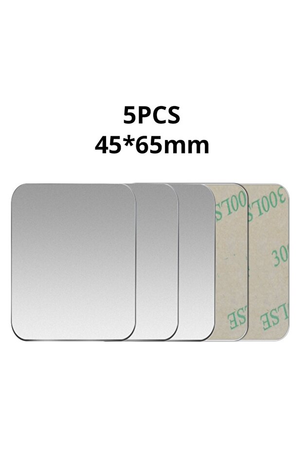 5pcs Silver 45x65mm 5/10pcs Phone Metal Plates for Magsafe Cellphone Holder Iron Sheet Universal Sti