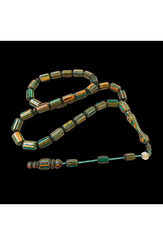 Cajuput Tree 8X12 mm Capsule Cut Master Signed Prayer Bead Model