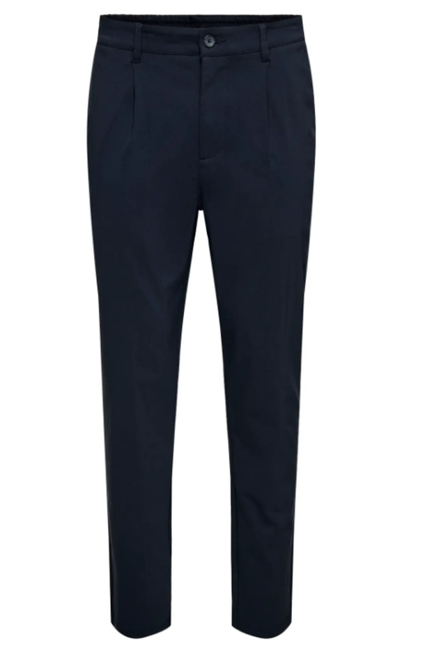 Men's Onslinus Taperad Cmfrt Dark Blue Pants - 22038979
