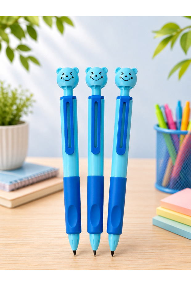 Cute Teddy Bear 2.0mm Tip Pen 1 Piece