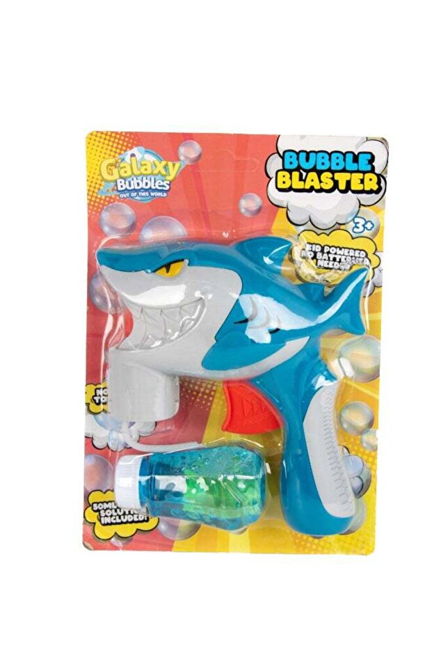 , Light Up Shark Bubble Wand Toy with Bubble Solution – Automatic Bubble Blower for Kids Outdoor Play, Summer Fun Toy assorted 1pc