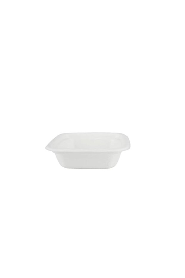 Biodegradable Square Bowl 150 ML – Pack of 10 – Compostable & Renewable Food Service Bowl