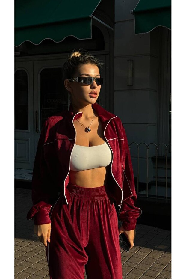 2-Piece Velvet Suit