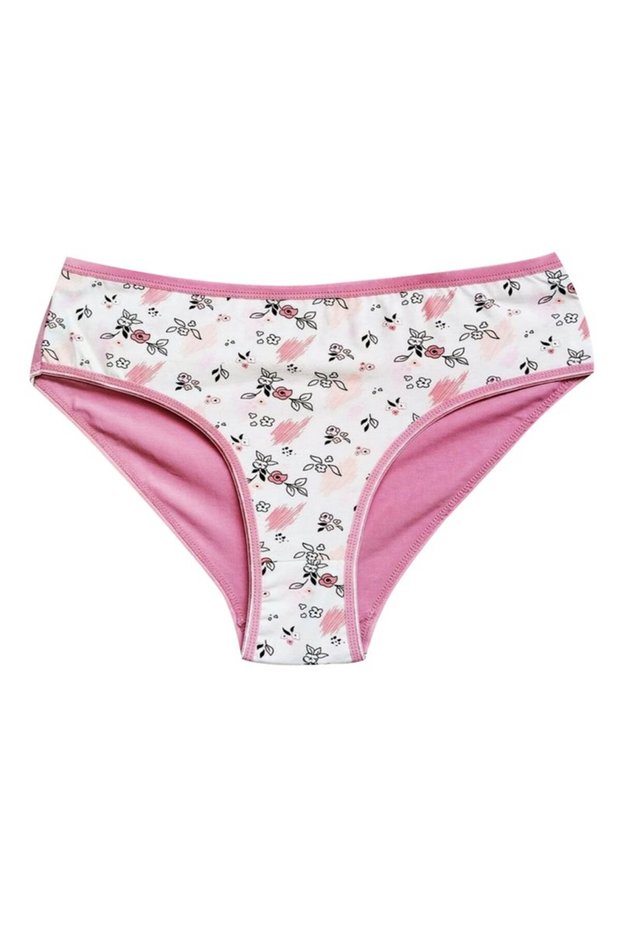 Glb-Stl41414 Cotton Wide Brim Lycra Patterned Bato Women's Panties Pattern 5