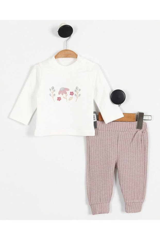 Baby Girl Plush Vest, 3-Piece Seasonal Stylish 1-2-3 Year Old Stylish Top and Bottom Set