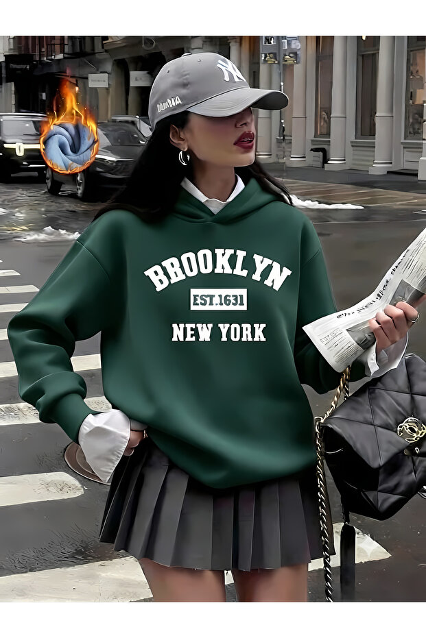Brooklyn New York Printed Women's Sweatshirt