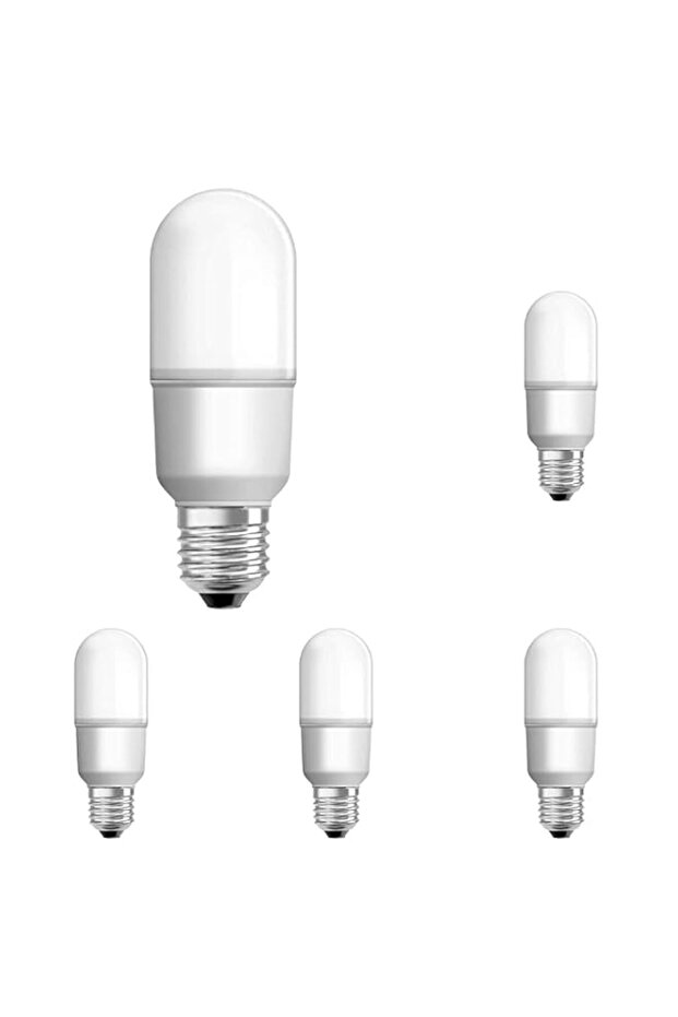 Osram Led Value Stick Lamp E27 screw Cool White Bulb 12W 6500K (Pack of 5)