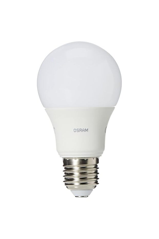 Osram Led Value Clasics A Frosted Lamps (9.5W) Screw - Base- E27 , 806 Lm -Day Light 6500K (Bundle- Pack Of 2), White, Oled-9.5W/C/F/S-2Pcs