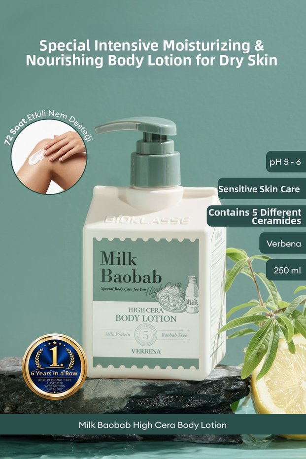 Intensive Moisturizing & Nourishing Body Lotion High Cera Body Lotion (Verbena)