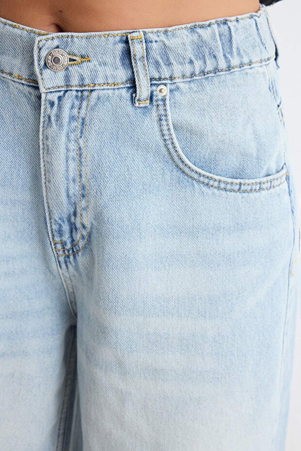 Mavi Yüksek Bel Ekstra Wide Leg Palazzo %100 Pamuk Non-Stretch Jeans TWOSS25JE00179 - 4