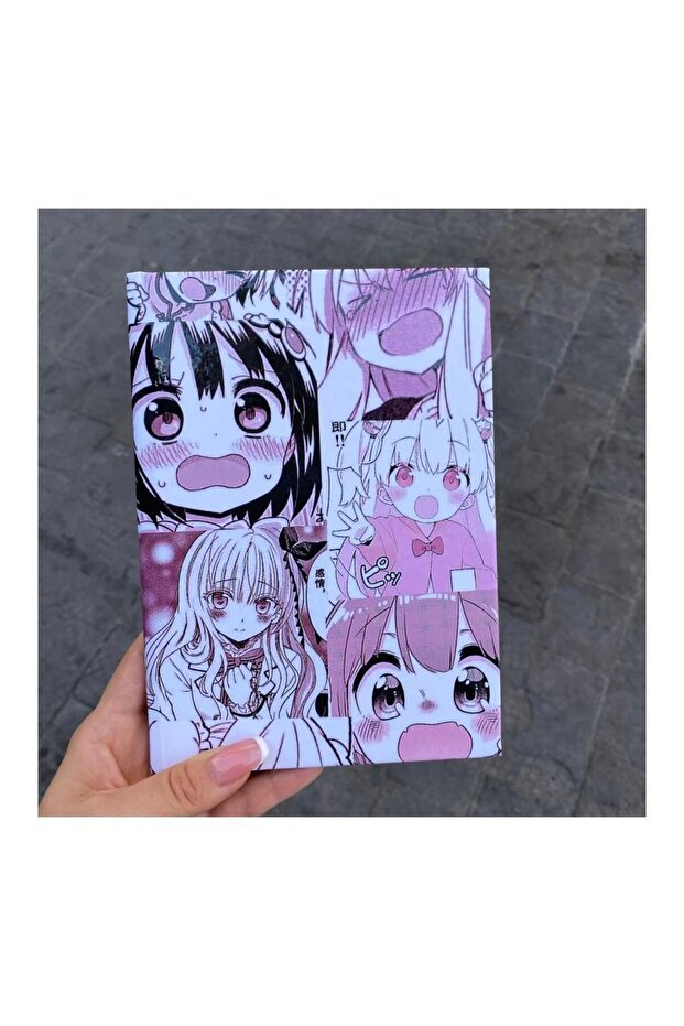 Anime Japanese Kawaii Pink Cute Girls Notebook