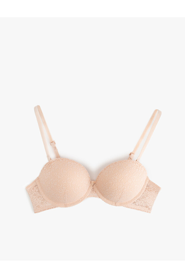 Extra Padded Bra with Lace Support
