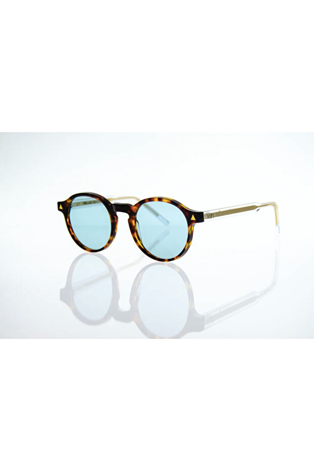 Fv Adom Brn /Crystal Turquoise 46 Franco Vital Sunglasses