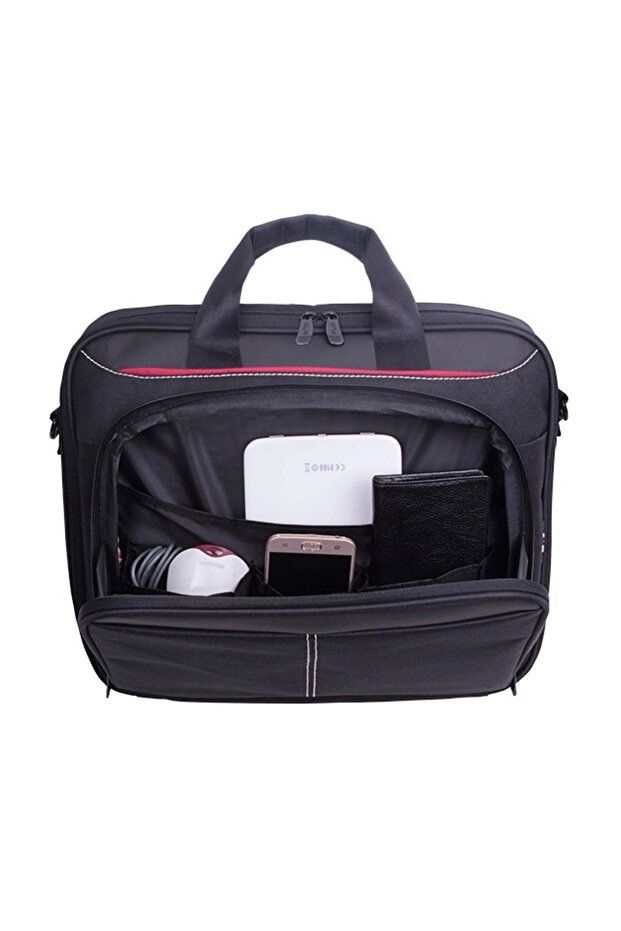 Plc34 13" Black Notebook Bag - 3