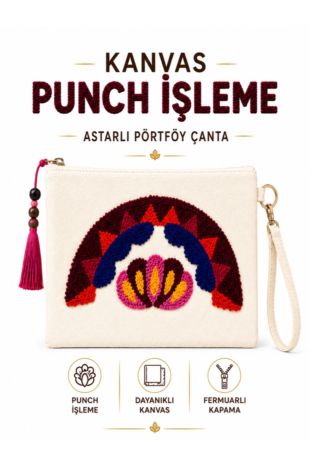 Bripurga Special Portfolio Bag - Pen Holder, Pouch, Mini Makeup and Clutch Handbag Punch