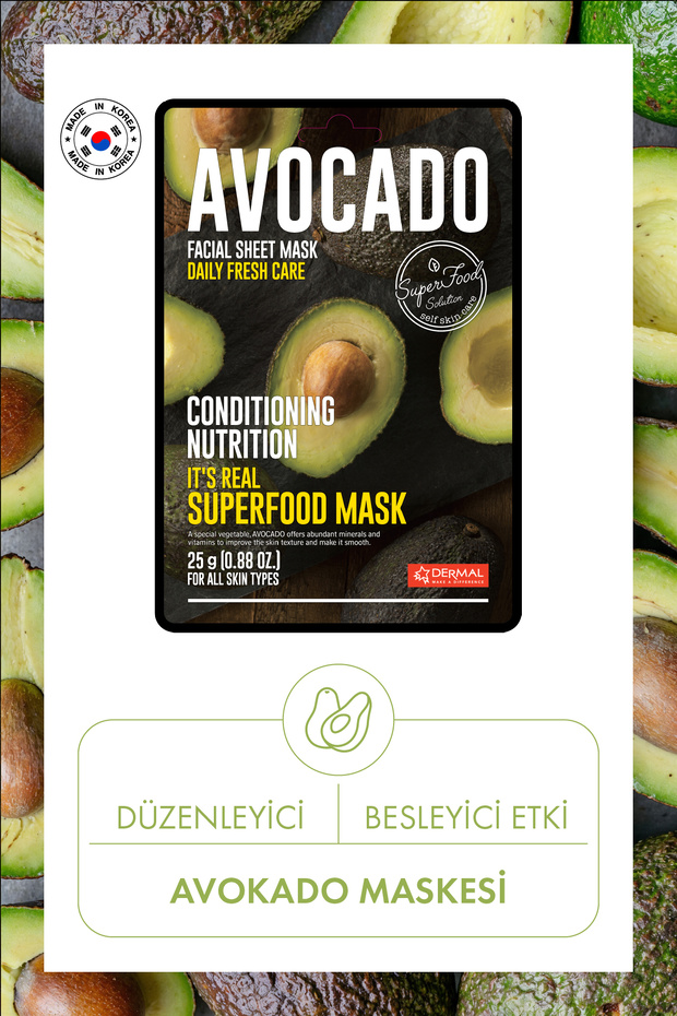 Regulating and Nourishing Avocado Mask 25 Gr