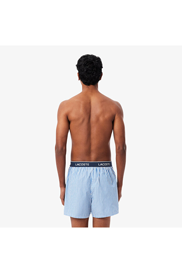 Erkek 3'lü Mavi Boxer - 3