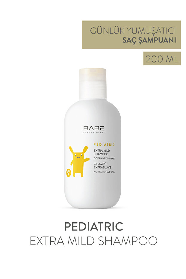 Pediatric Extra Mild Shampoo 200ml - Moisturizing Extra Soft Shampoo