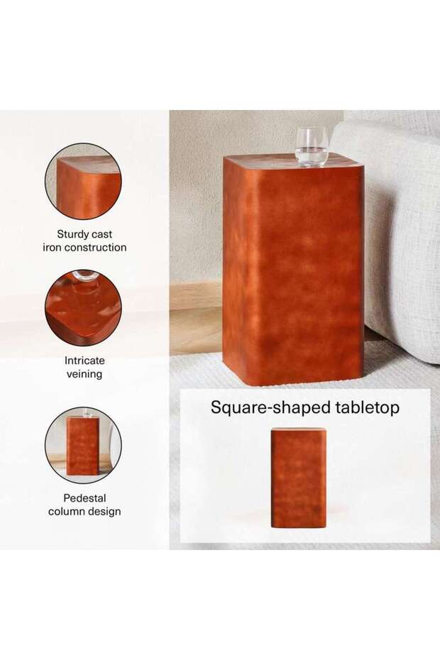 Avnit End Table Large - Orange - 5