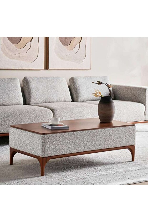 Grimm Rectangular Variant Coffee Table - Brown