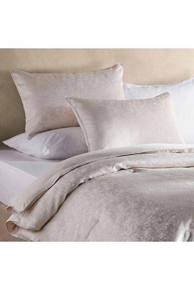 Amethyst Jacquard 3-Piece Queen Down Alternative Comforter Set 200x240cm - Beige