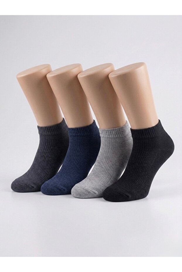 Women's Socks Short Booties Seamless Washable Perfumed 4 Pairs