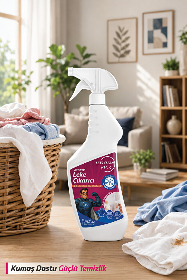 Profesyonel Leke Çıkarıcı Sprey Zorlu Lekeler İçin Güçlü Temizlik - 750 ml - 8