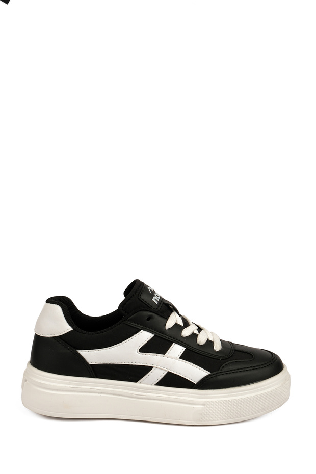 Tigra Black-White Women's Casual Shoes