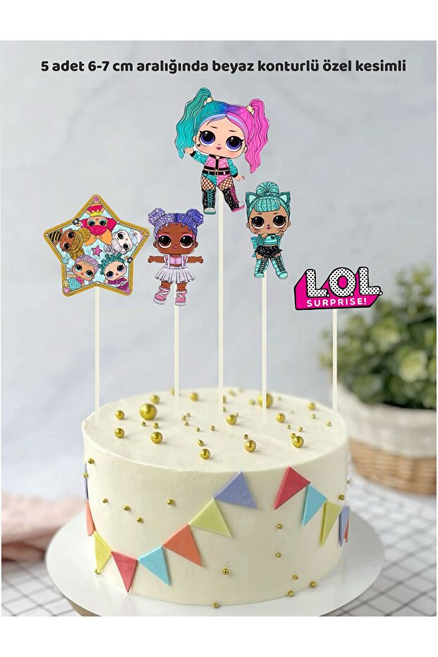 Lol Doll Birthday Cake Topper Birthday Ornament