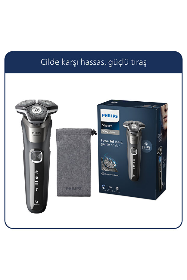 5000 Serisi Tıraş Makinesi S5887/10,sinekkaydı Tıraş,ıslak Ve Kuru Kullanım,hassas Düzeltici