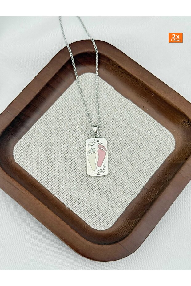 Steel Necklace Minimal Elegance Stylish Gift