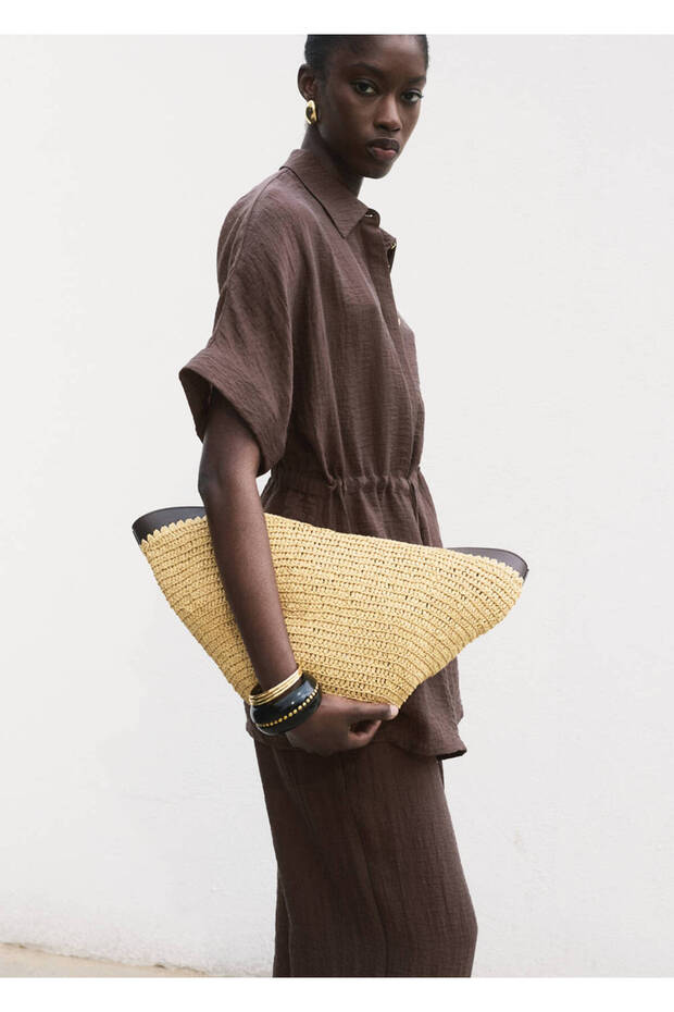 Lyocell Shirt with Adjustable Waist