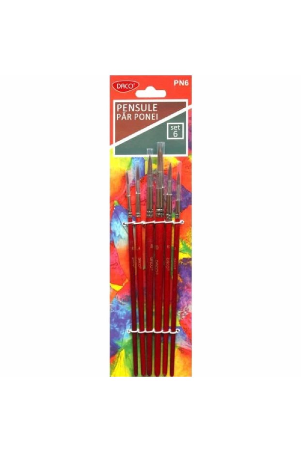 Pensula set 6 par ponei