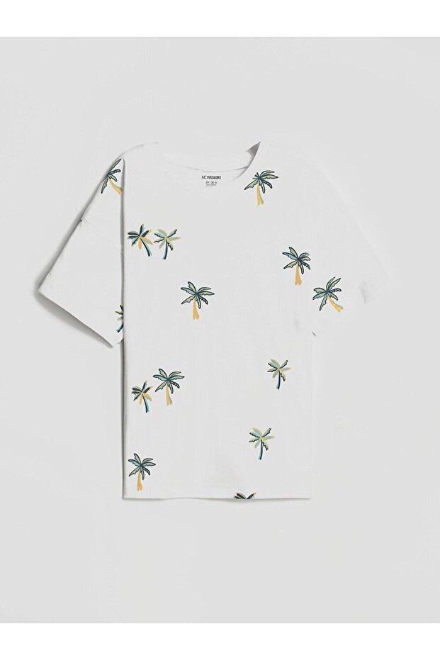 Crew Neck Short Sleeve Baby Boy T-Shirt (S4)