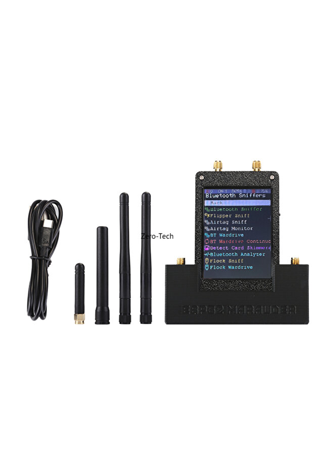 إصدار 5G مع واي فاي ESP32-C5 لجهاز Flipper Zero 4 في 1: وحدة 433 ميجاهرتز (CC1101) مع شاشة 2.8 بوصة