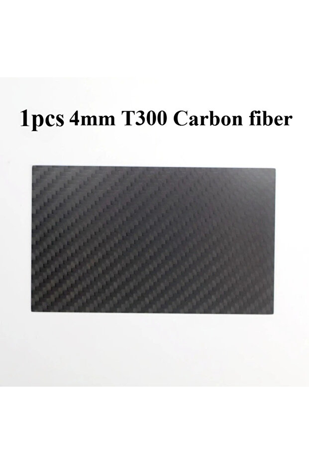 1pcs 4mm T300 New High-Strength 125mm X 75mm Real Carbon Fiber Plate 0.5/1/1.5/2/3/4/5mm Thickness C