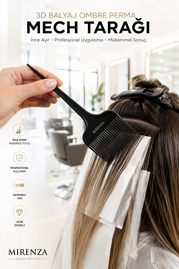 3D Balayage Ombre Perm Mech Comb