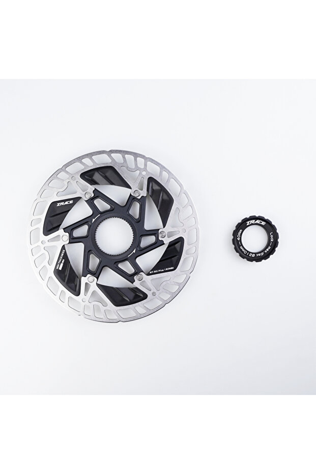 قرص فرامل ZRACE RT-RX Plus ICE-TECH بقفل مركزي، خفيف الوزن للغاية مع تبديد حراري قوي وعائم
