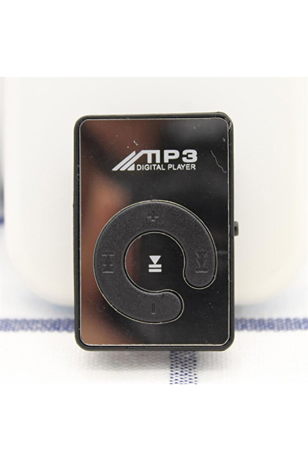 black C Key Portable HiFi Mini Clip USB MP3 Player Walkman Music Support Micro TF Card Expandable Up