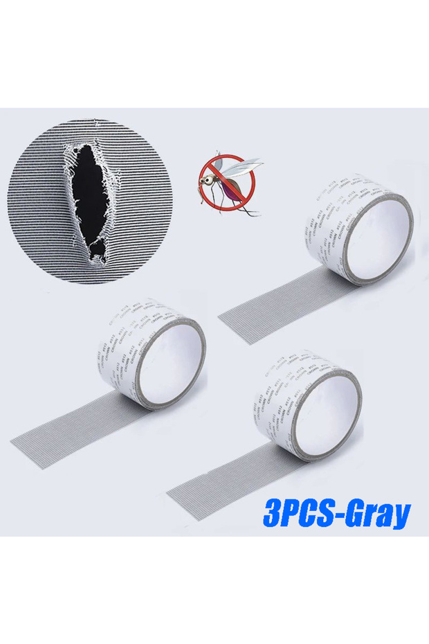 YELLOW Mosquito Net Windows Anti-Mosquito Mesh Easy-to-Apply Waterproof Window Screen Repair Tape Se