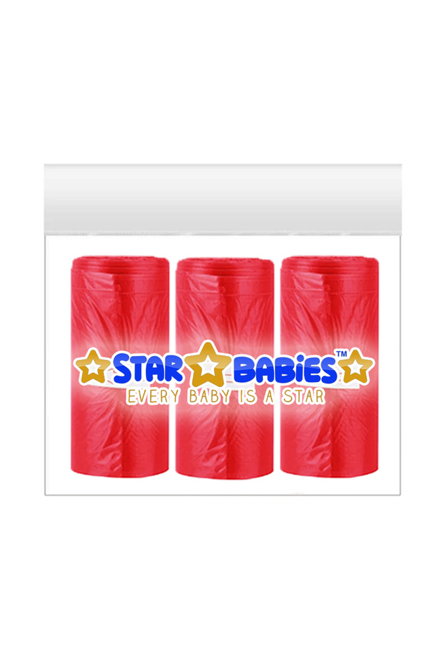 أكياس معطرة - حمراء - عبوة من 3 - 45 قطعة