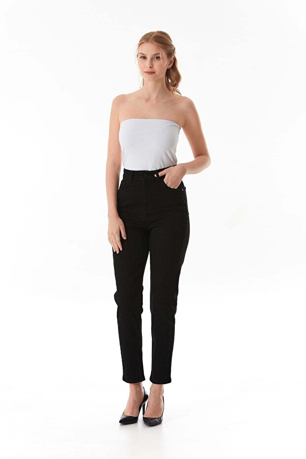 Basic Strapless Bustier with Side Slits - 7