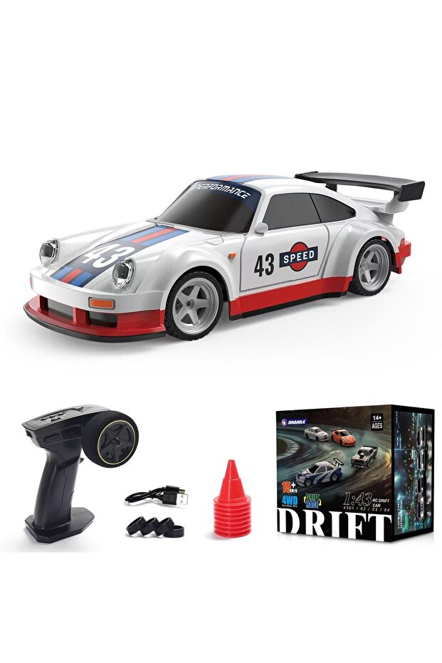 4305 1/43 4WD RC Drift Car 2.4G Mini Racing Remote Control Speed Vehicle RTR Four-wheel Drive High S