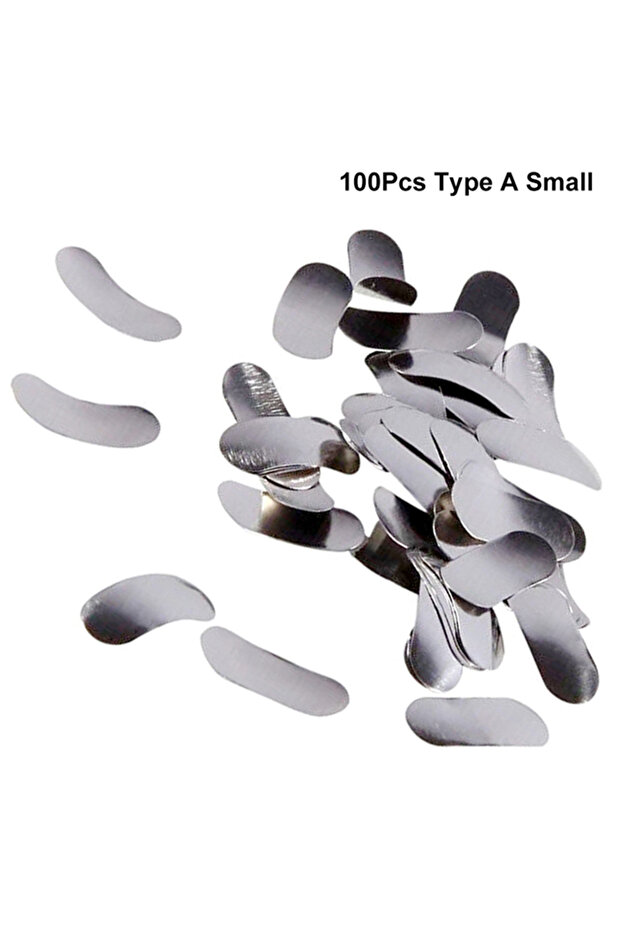 100pcs A-S 100pcs/bag Dental Matrices Sectional Contoured Metal Matrix Bands Matrix Rings Full Teeth