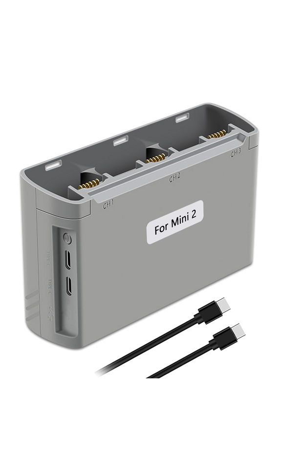 شاحن D-MINI2 لبطاريات طائرة مافيك ميني 2/SE، موزع شحن بطاريات الطائرات بدون طيار، شاحن من شركة Charge Three B