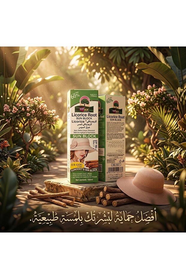 كريم واقي شمس بعرق السوس / *Literonce كريم واقي