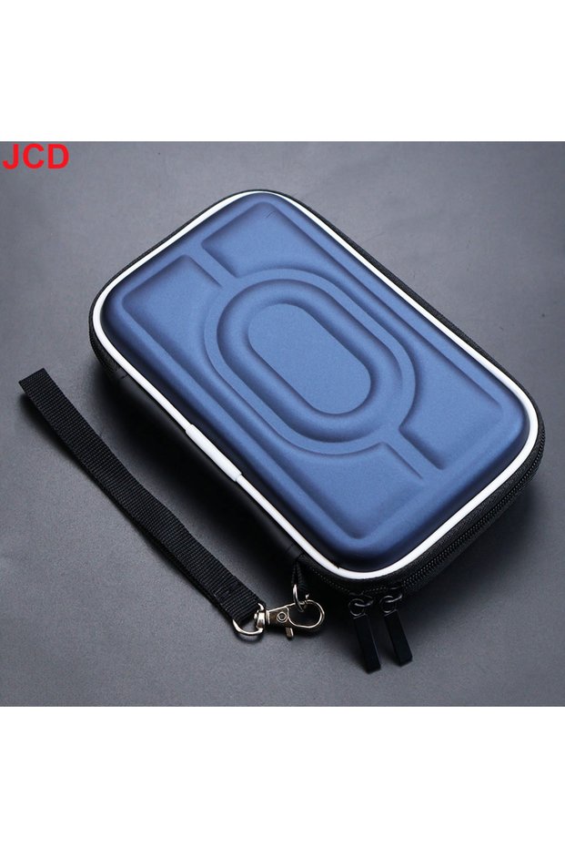 dark blue JCD 1pc Colors EVA Hard Case Storage Bag Pouch For 3DS NDSL NDSI GBA GBC Console Protectiv