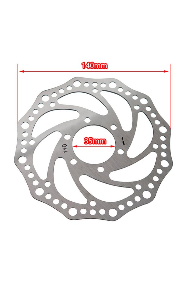 D 3/ 6 Holes Disc Brake Piece Rotor 140mm Electric Scooter Disc Brakes Rotor Electric Scooter Access